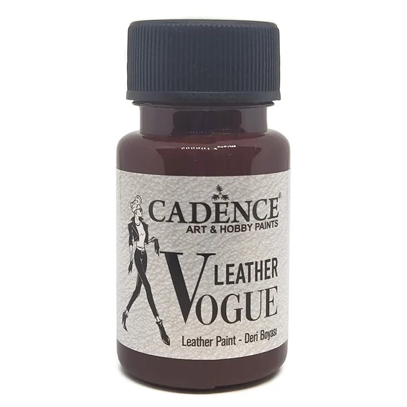 PINTURA PARA CUERO VOGUE OPACA MARRON LV11 50ML CADENCE