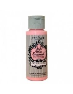PINTURA PARA VIDRIO Y CERAMICA MATE E343 ROSADO BEBE 59ML CADENCE