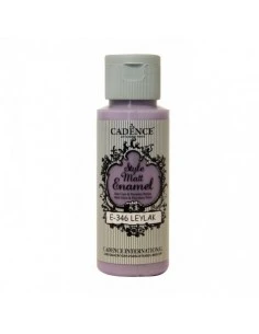 PINTURA PARA VIDRIO Y CERAMICA MATE E346 LILA 59ML CADENCE