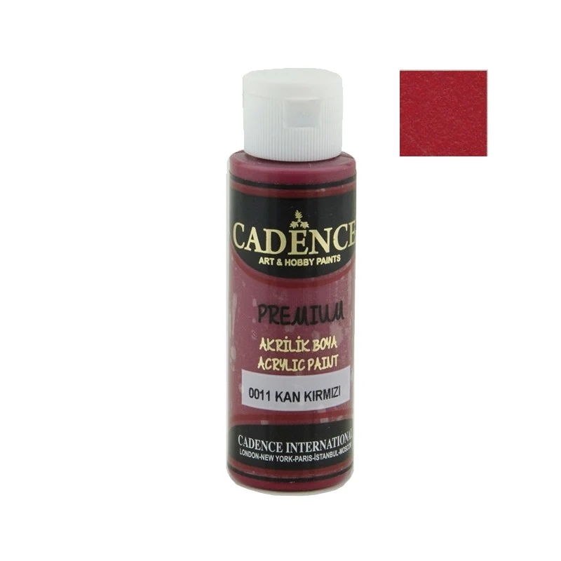 PRE0011 PREMIUM ROJO SANGRE 70ML CADENCE