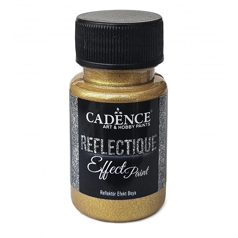 Reflectique Effect Paint GOLD 50ml CADENCE