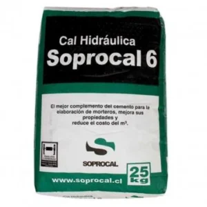 Cal Hidráulica en Saco 25 Kg