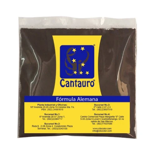 Tinte Aceite Caoba Marron Cantauro