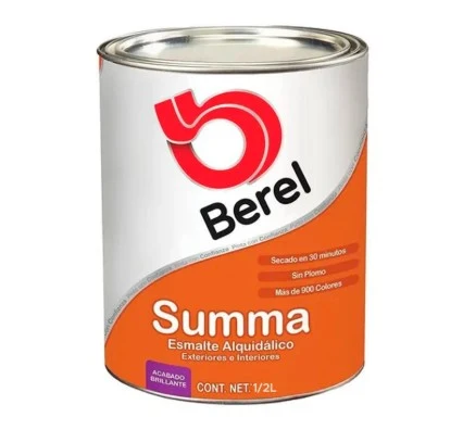 ESMALTE ALQUIDALICO SUMMA BCO. OSTRA 601 500ML Casa Ferretera Poniente