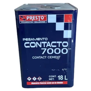 LATA DE 18 LTS. PEGAMENTO CONTACTO 7000 Casa Ferretera Poniente