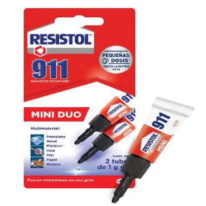 RESISTOL 911 MINI DUO 1G 2P, , Casa Ferretera Poniente