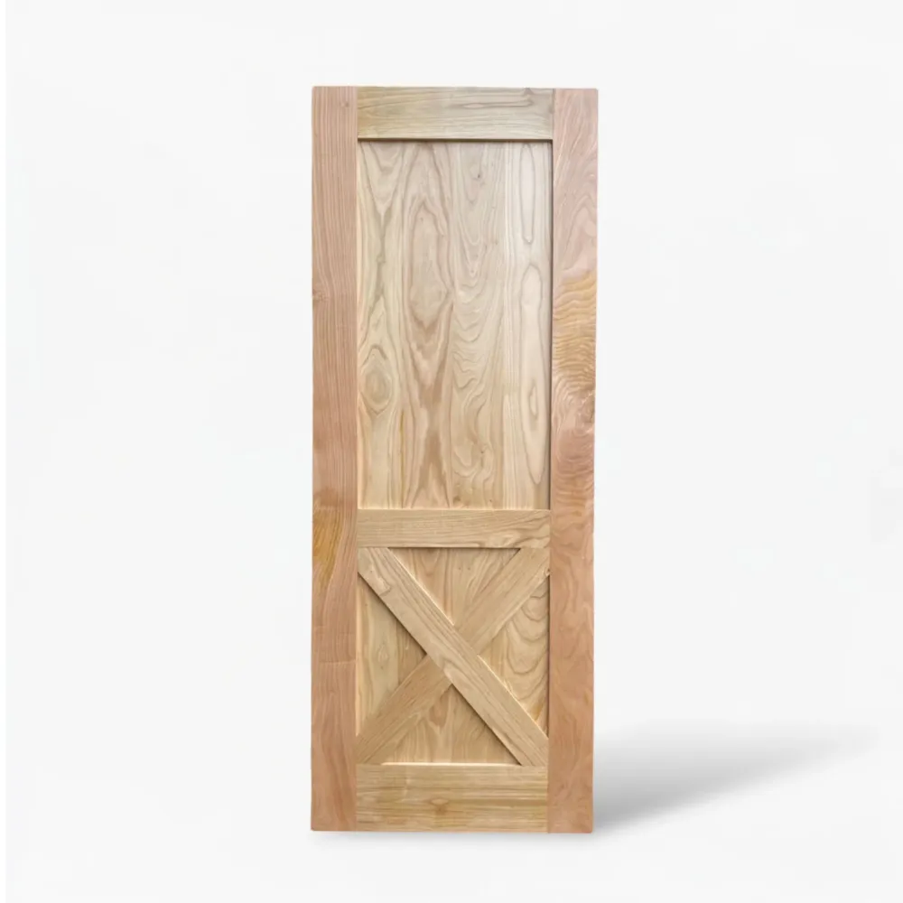 Puerta Granero tipo cruz Casa Zaru
