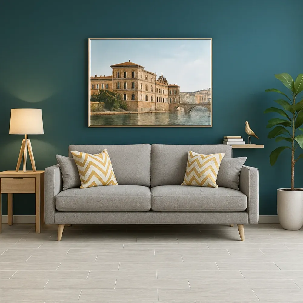 PISO CASTEL DUELA AMAZONAS GREY 22.5CM×60 CM CASTEL MEXICO