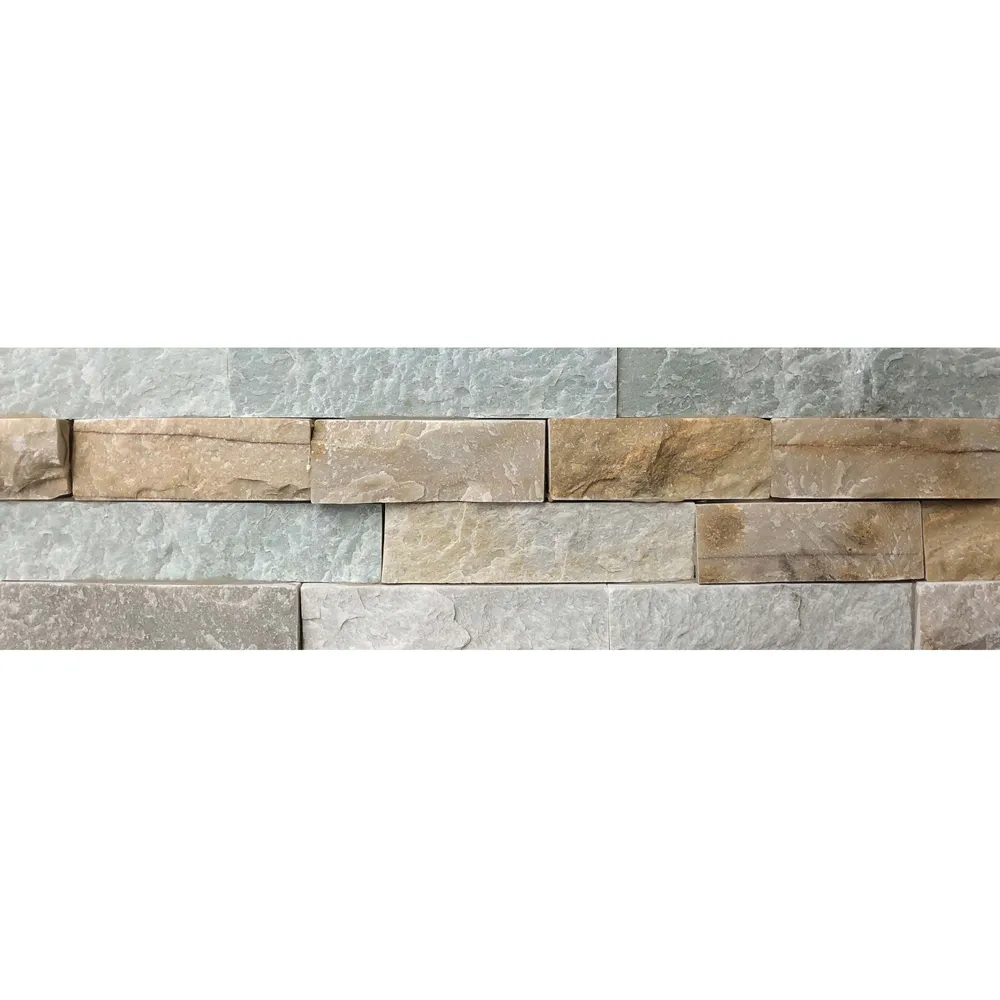 PIEDRA NATURAL HIMALAYA BEIGE 15 X 60 CM (CAJA DE 5 PZAS = 0.45 M2) CASTEL