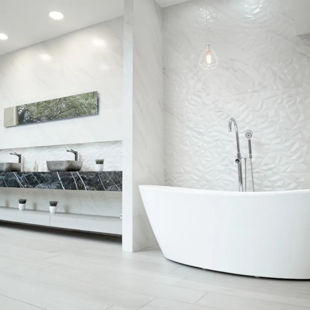 PISO CERAMICO CHELSEA LISO CARRARA 40 X 1.20 (1.44 M2) CASTEL