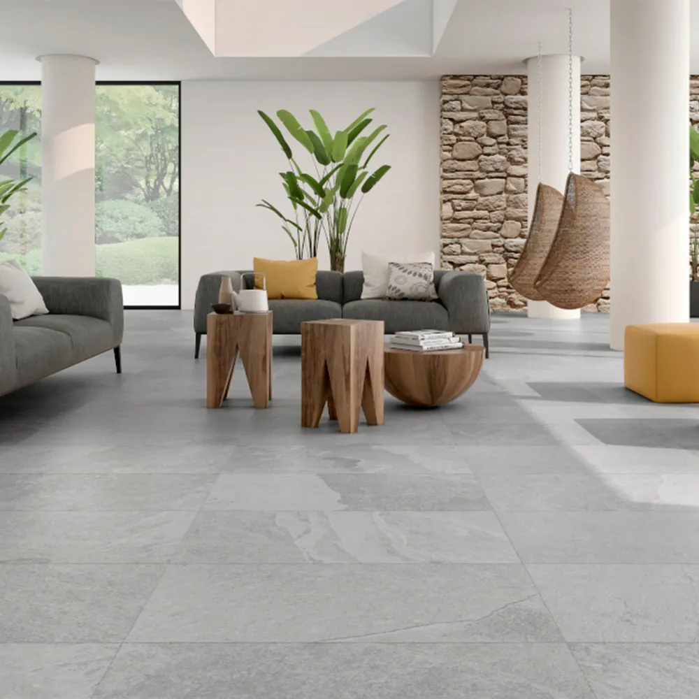 PISO CERAMICO EVOKE GREY 59.5x119.5 (CAJA 1.42M2 CONTIENE 2 PZAS) CASTEL
