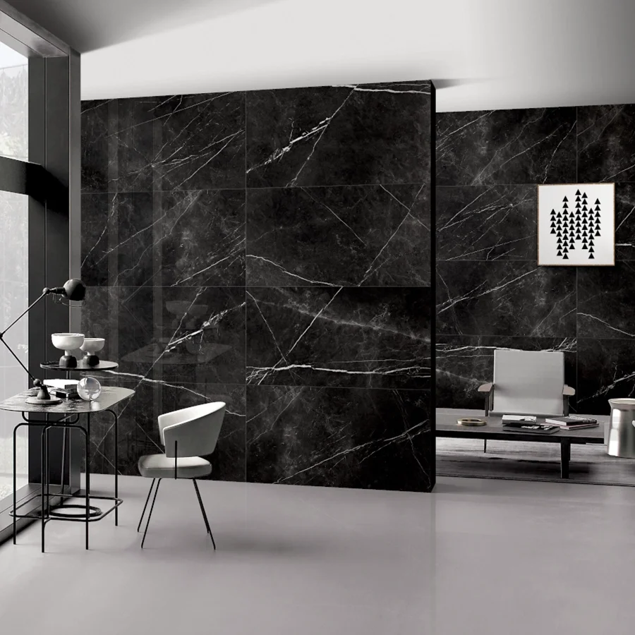 PISO PORCELANICO AVEIRO BLACK 60 X 120 (CAJA 1.44 M2) CASTEL