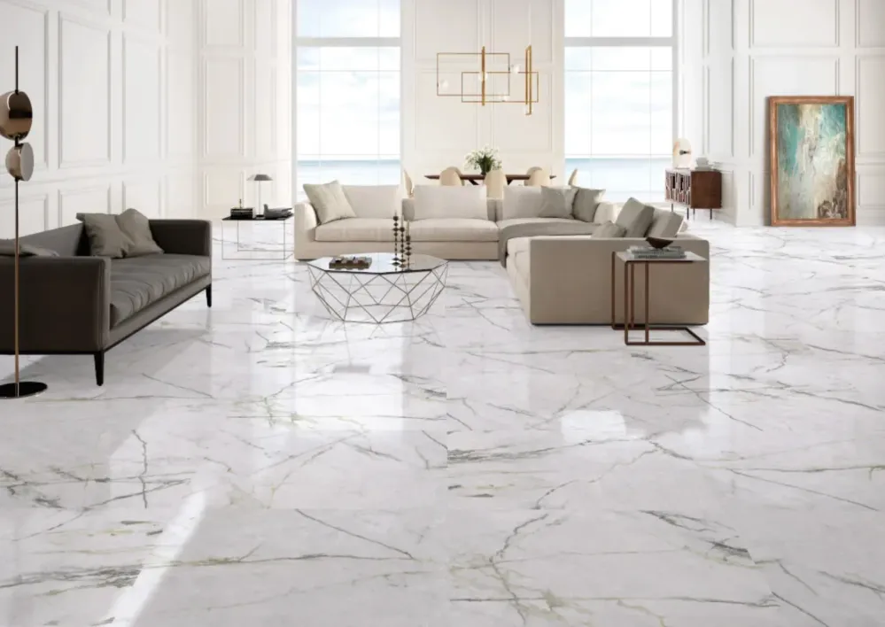 PISO PORCELANICO STATUARIO EMERALD 80X160CM CAJA(2.56 M2) CASTEL