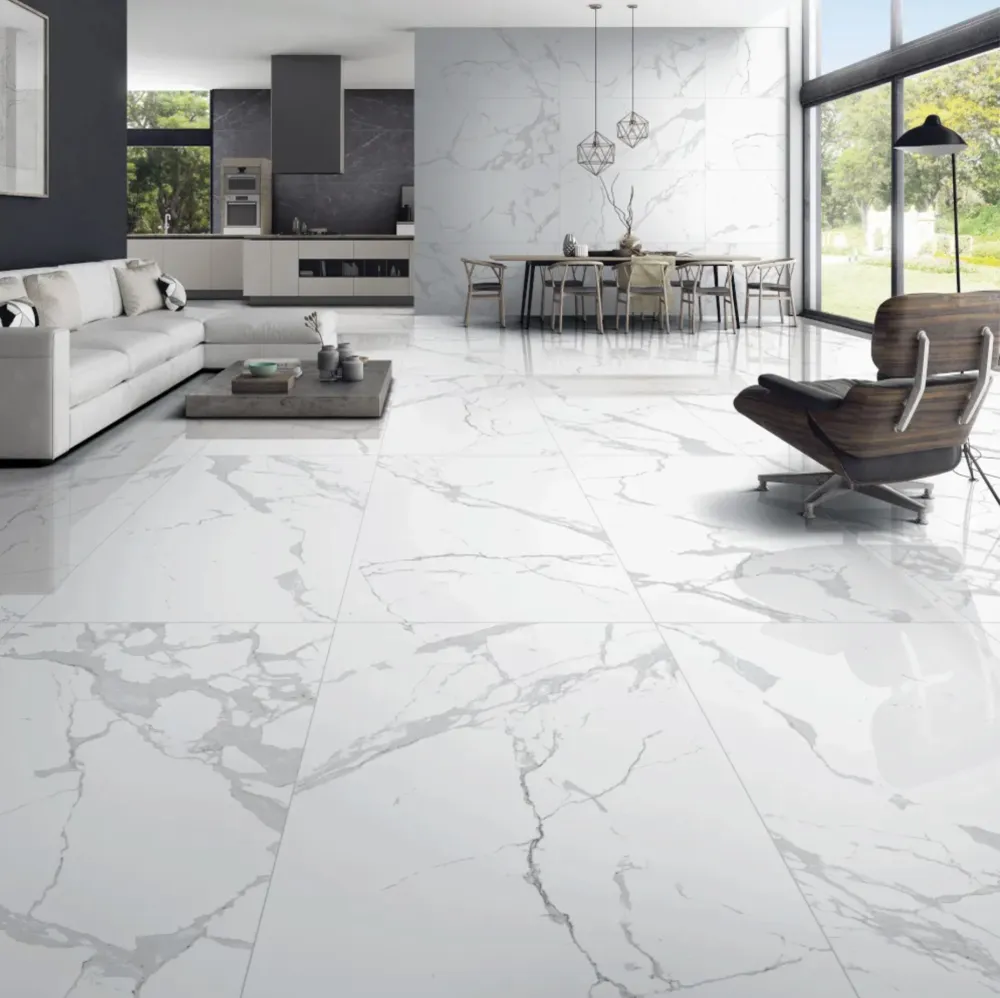 PISO PORCELANICO STATUARIO PEARL 160 80X160CM CAJA(2.56 M2) CASTEL