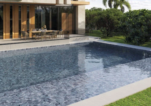 PISO PORCELANICO SWIRL BLUE 15X15CM (CAJA 0.58 M2) CASTEL