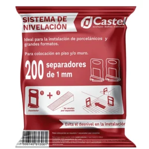 SEPARADORES NIVELANTES 1MM CASTEL