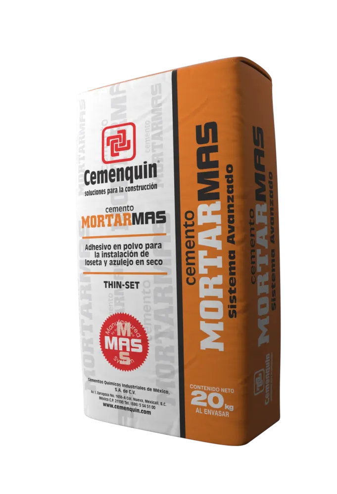CEMENTO MORTAR MAS 20KG CEMENQUIN