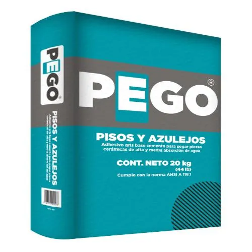 Adhesivo Pego Gris 20Kg CEMIX