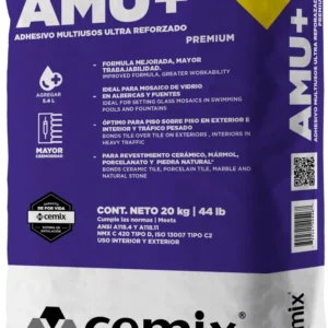 CEMENTO MULTIUSOS AMU 20KG CEMIX