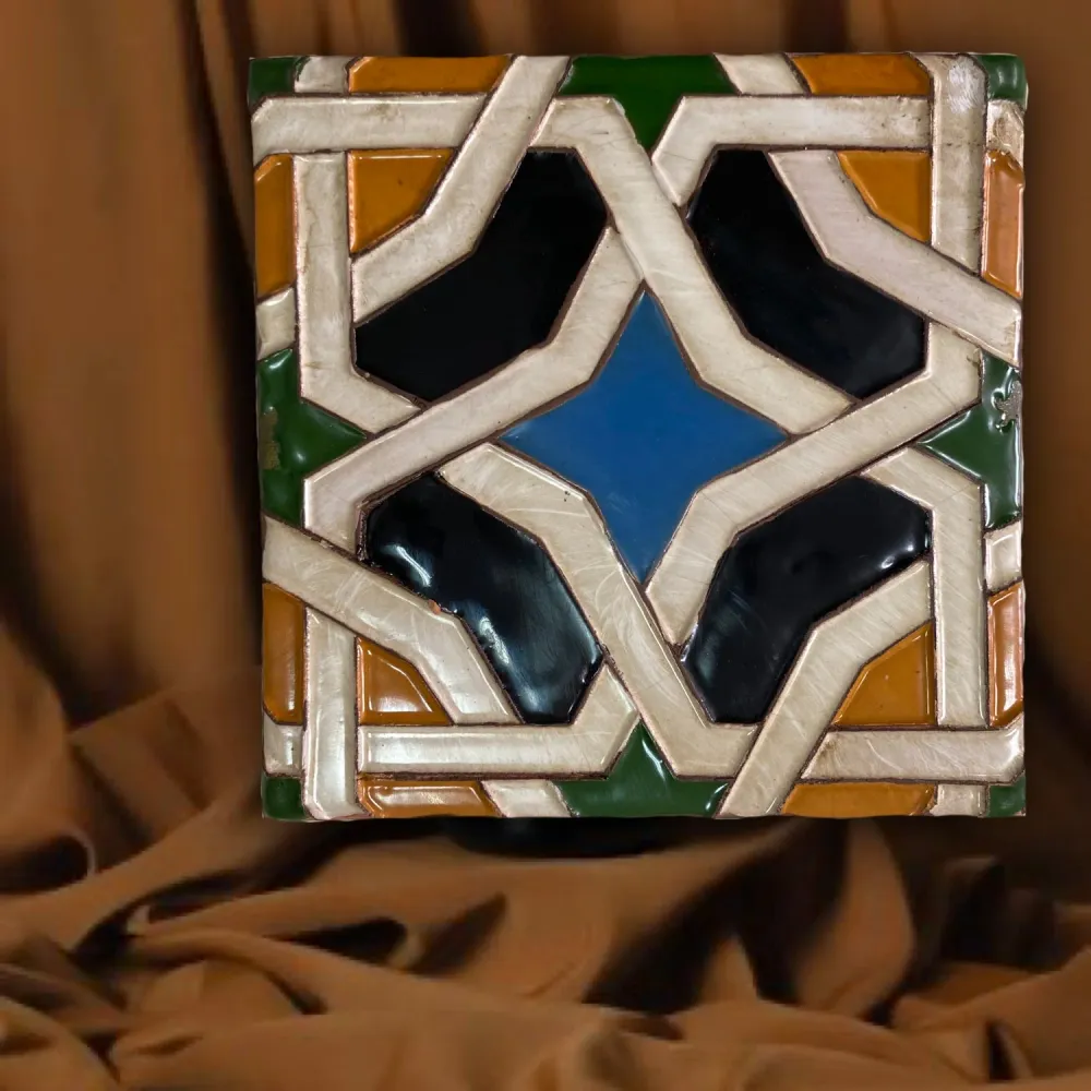 Azulejo Arista Metro Cuadrado REF8 Renacentista Laceria CERAMICAS SEVILLA