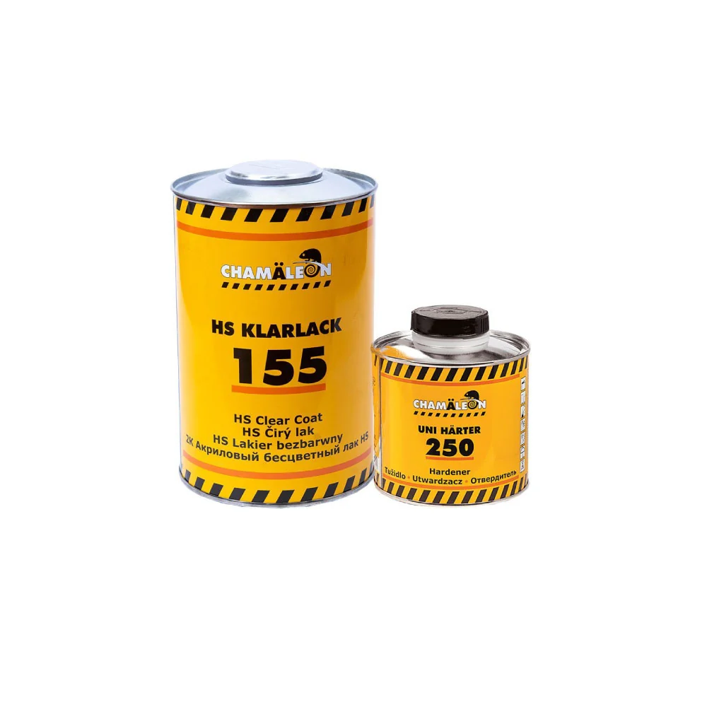 Kit 155 Barniz HS 2:1 + Catalizador Normal - 1,5 LT. Chamaleon