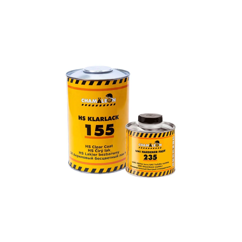 Kit 155 Barniz HS 2:1 + Catalizador Rapido - 1,5 LT. Chamaleon