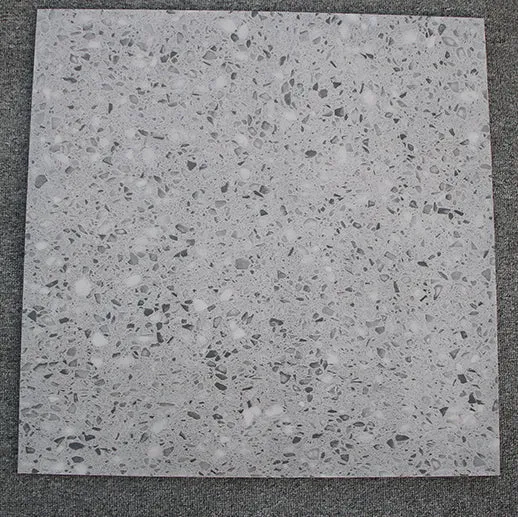 23,6" X 23,6" baldosa cuadrada del diseño de la textura del borde recto de la baldosa Gris Clearhalo