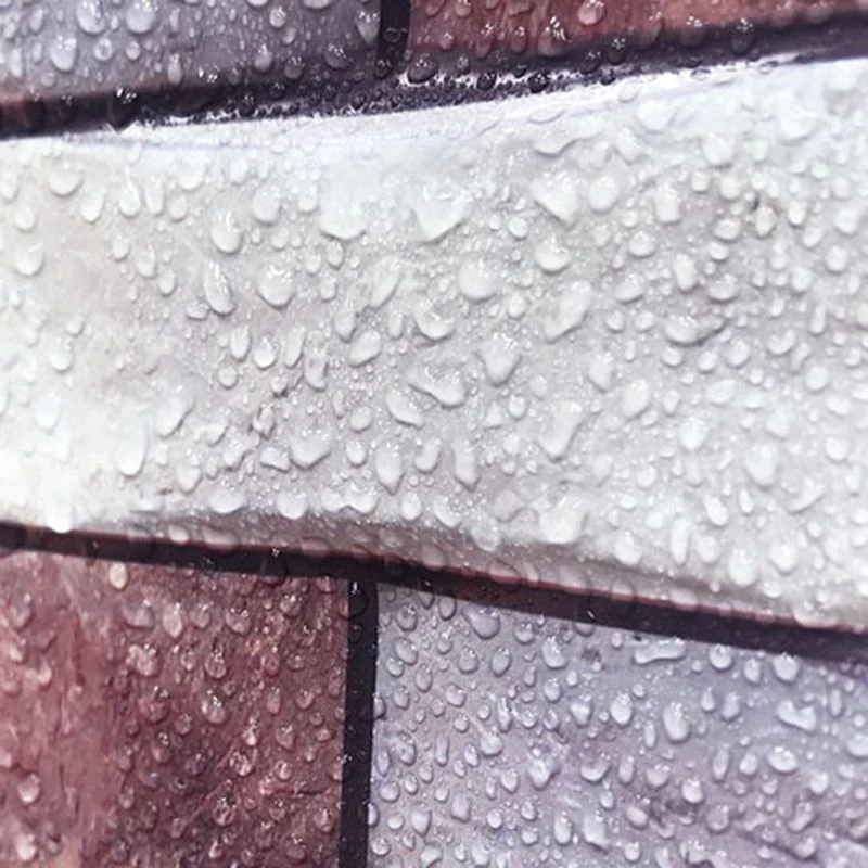Azulejo de campo de PVC moderno/azulejo de pared con protector contra salpicaduras rectangular despegable y pegado de un s...