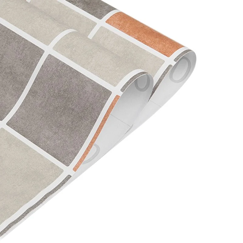 Azulejo contra salpicaduras impermeable para cocina, azulejo contra salpicaduras para pelar y pegar Azul Clearhalo