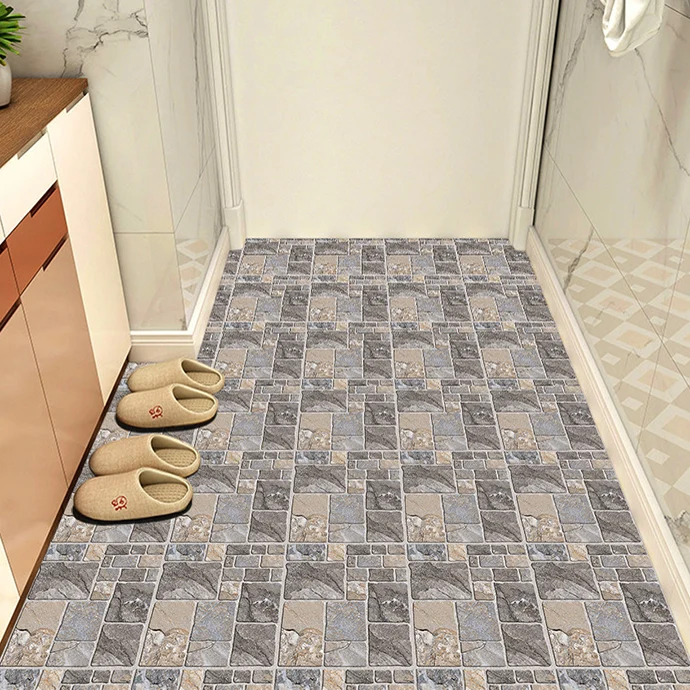 Azulejo para salpicaduras de plástico para despegar y pegar Azulejo para salpicaduras de despegar y pegar simple moderno C...