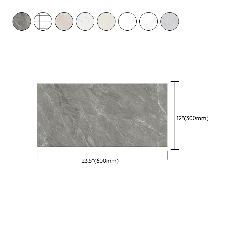 Azulejo de pared contra salpicaduras de PVC para despegar y pegar Azulejo de piso moderno para despegar y pegar Blanco Cle...