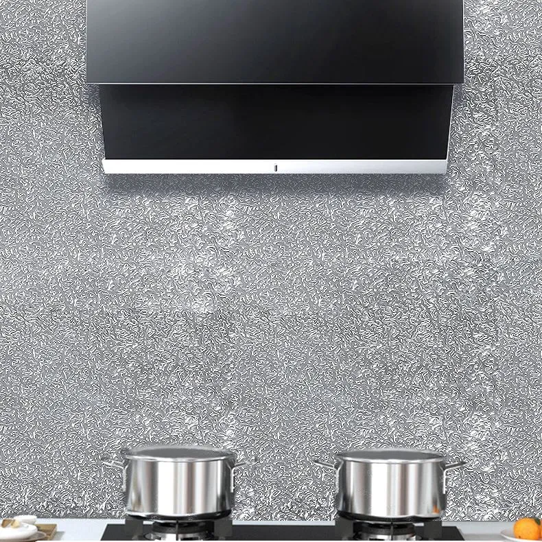 Azulejo de pared de piso impermeable Peel Stick baño piso pared azulejo papel tapiz Gris Clearhalo