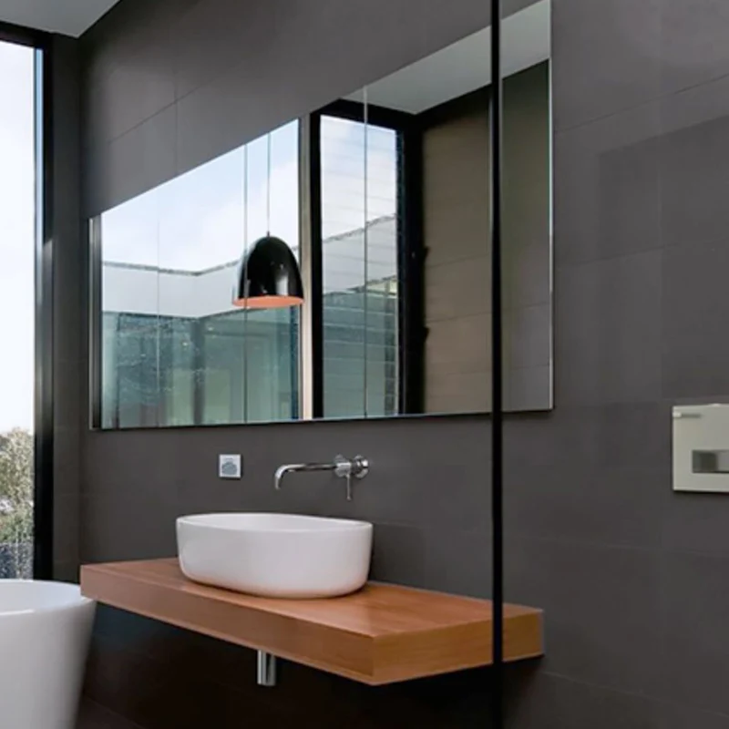 Azulejo de piso y pared de material mixto cuadrado de mosaico singular Soild moderno Gris Clearhalo