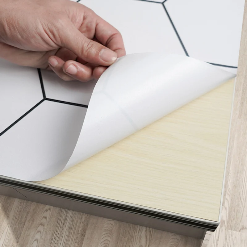 Azulejo protector contra salpicaduras moderno, azulejo de pared liso para cocina Blanco Clearhalo