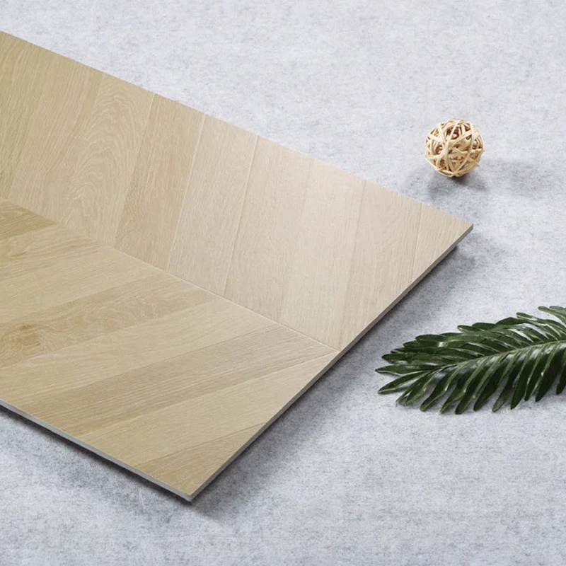 Azulejo singular de cerámica rectangular de 23,62" x 47,24" con apariencia de ladrillo para piso Naturales Clearhalo