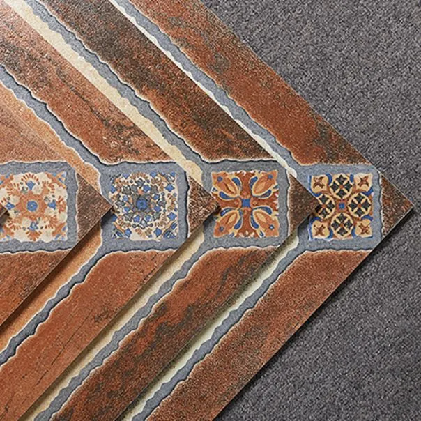 Azulejo singular cuadrado de material mixto de 24" x 24" para piso exterior Clearhalo