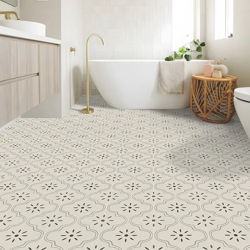 Azulejos blancos para despegar y pegar, azulejos de mosaico, protector contra salpicaduras para despegar y pegar, paquete...