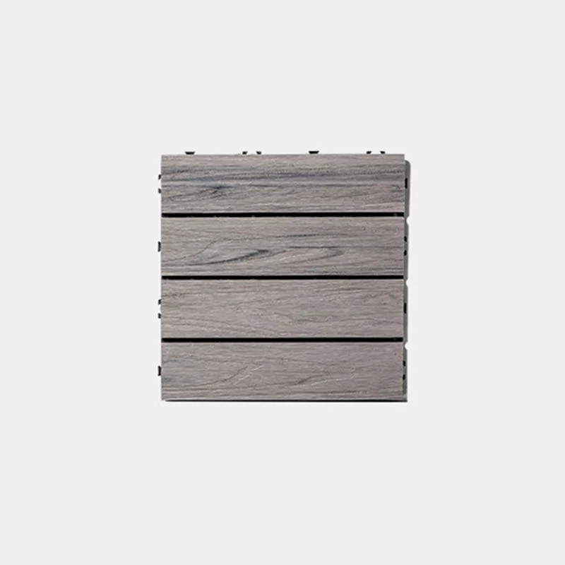 Azulejos cuadrados para terrazas Tablón de cubierta con patrón de rayas entrelazadas Clearhalo