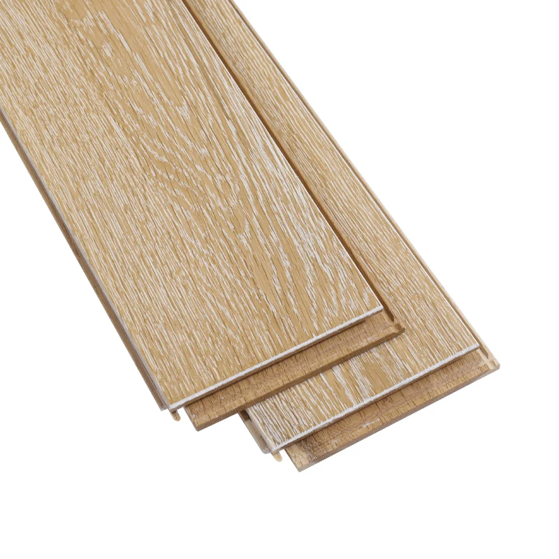 Azulejos de cubierta de madera dura rectangulares tradicionales para pisos de madera maciza Clearhalo