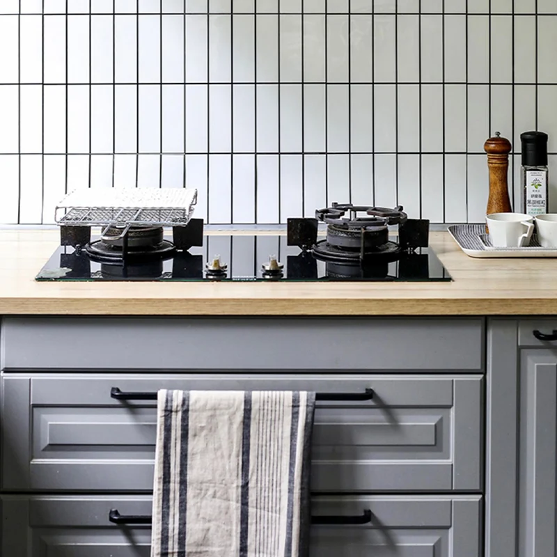 Azulejos de plástico para pelar y pegar Azulejos modernos para pelar y pegar para cocina y baño Clearhalo