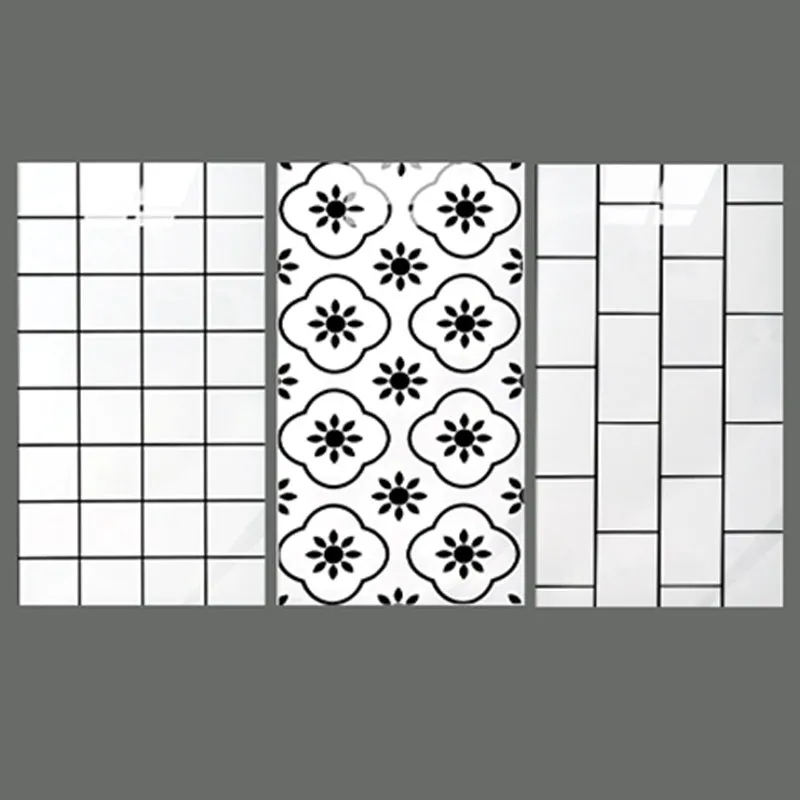 Azulejos rectangulares de PVC para cocina y baño Marfil Clearhalo