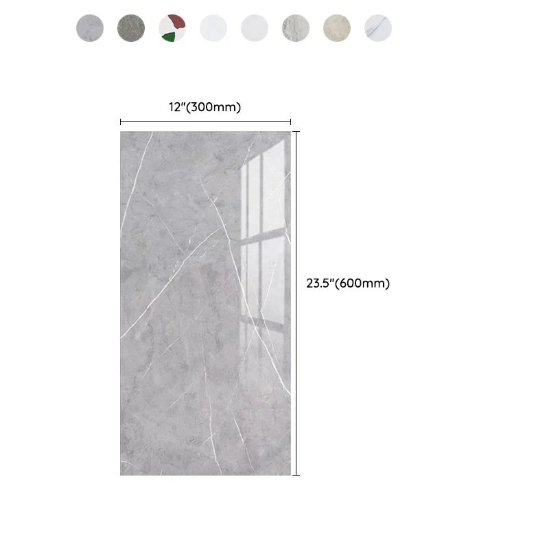 Azulejos rectangulares de PVC para pared, 12" x 23", paquete de 6, protector contra salpicaduras para cocina y baño Blanco...