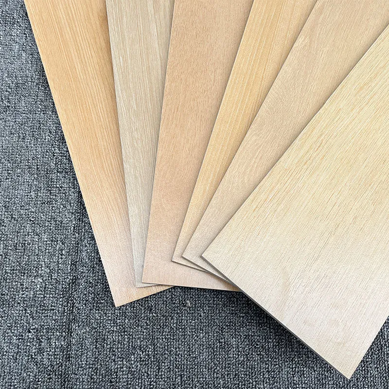 Baldosa de estilo moderno Color sólido Borde recto Baldosa rectangular con efecto de madera Madera Clearhalo