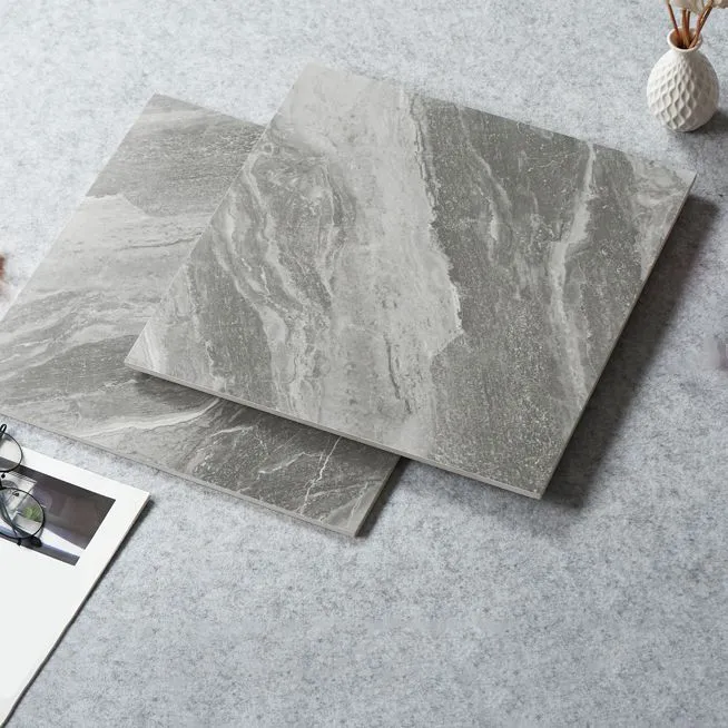 Baldosa de estilo moderno con borde recto, baldosa de aspecto de piedra rectangular Gris Clearhalo