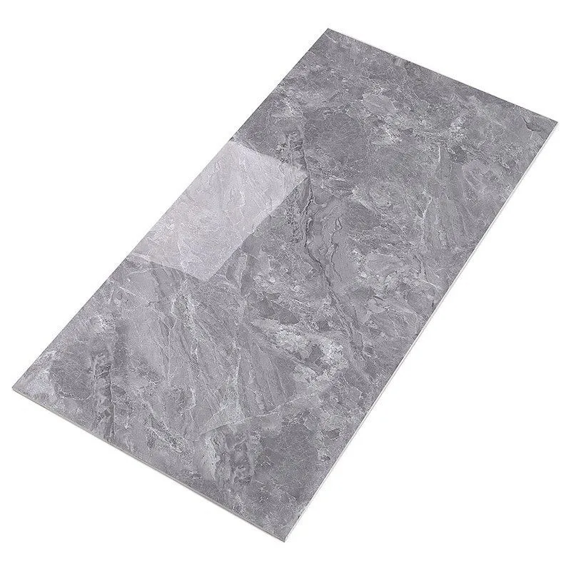 Baldosa impermeable de estilo moderno Baldosa rectangular de borde recto Gris Clearhalo