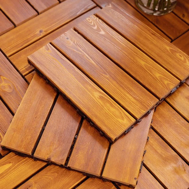 Baldosa de madera Pisos de tablones impermeables con bloqueo de clic de madera maciza Clearhalo
