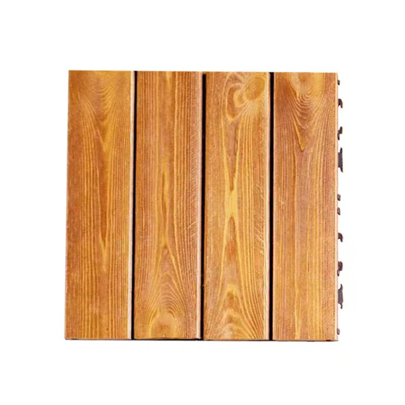 Baldosa de madera Pisos de tablones impermeables con bloqueo de clic de madera maciza Clearhalo