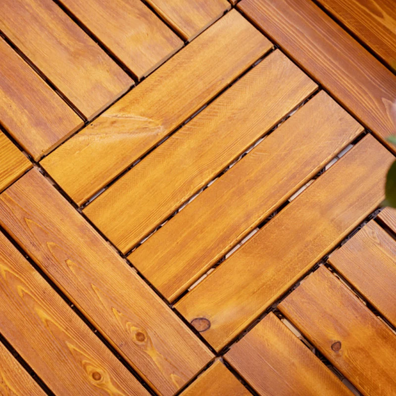 Baldosa de madera Pisos de tablones impermeables con bloqueo de clic de madera maciza Clearhalo