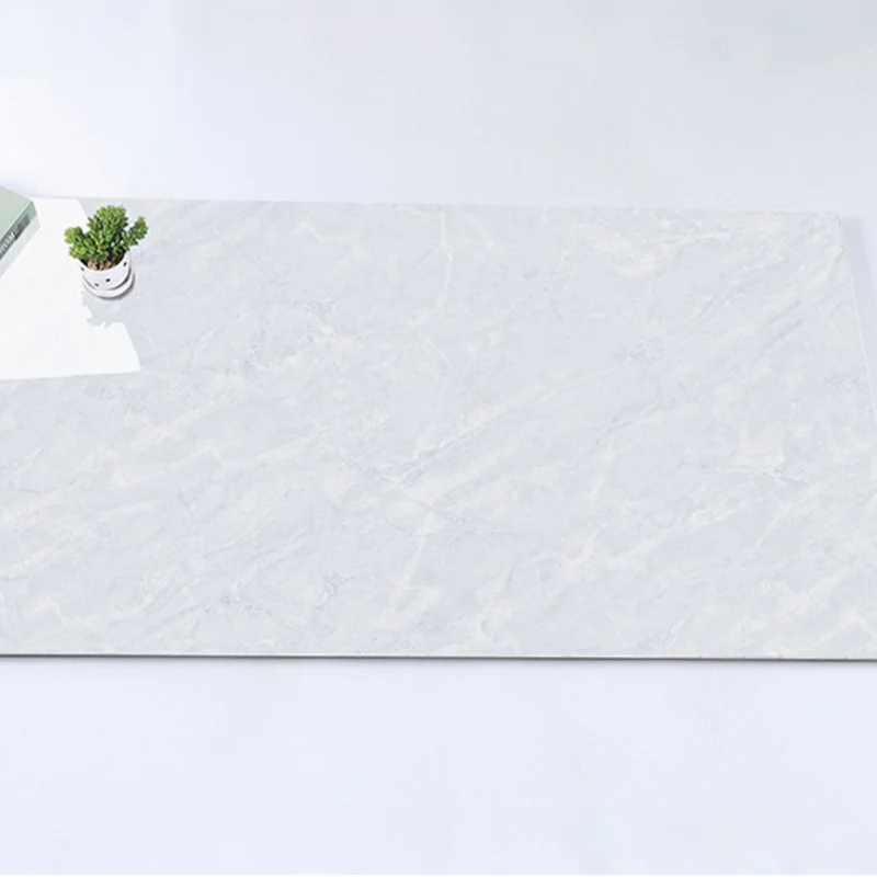 Baldosa de mármol, baldosa singular rectangular pulida antideslizante, antideslizante Gris Clearhalo