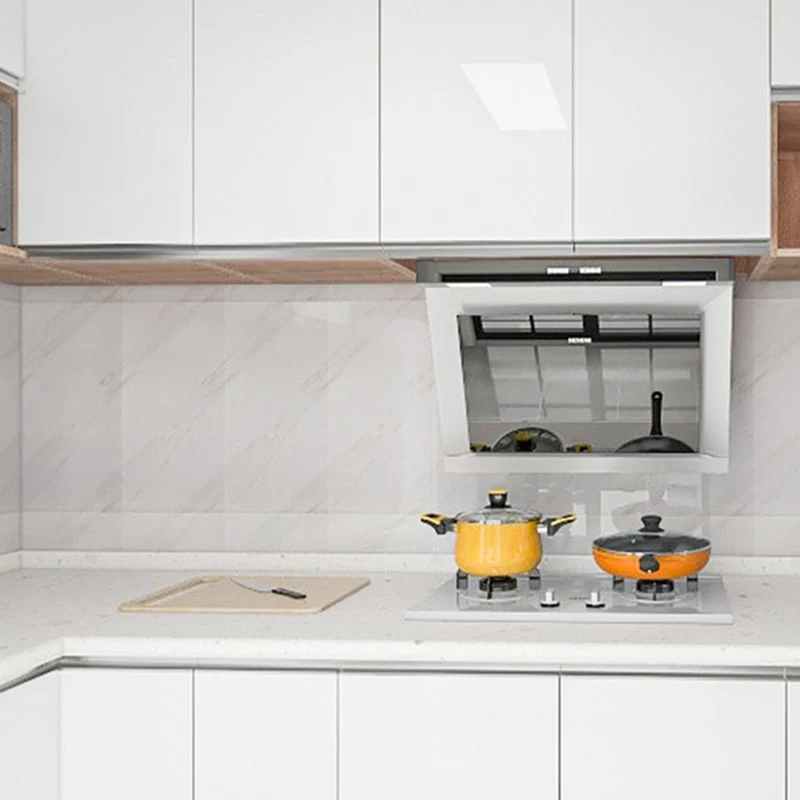 Baldosa de pared, pasta de mármol de imitación, papel tapiz impermeable para baldosas Marfil Clearhalo